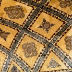 Istanbul – Hagia Sophia ceiling painting detail Istanbul – Hagia Sophia ceiling painting detail