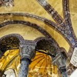 Istanbul – Hagia Sophia ceiling details Istanbul – Hagia Sophia ceiling details