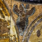 Istanbul – Hagia Sophia ceiling painting detail Istanbul – Hagia Sophia ceiling painting detail