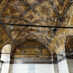Istanbul – Inside the Hagia Sophia beautiful patterns painted on the ceiling Istanbul – Inside the Hagia Sophia beautiful patterns painted on the ceiling